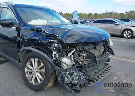 2016 Nissan Rogue Sv from USA, damaged, VIN KNMAT2MV0GP630213